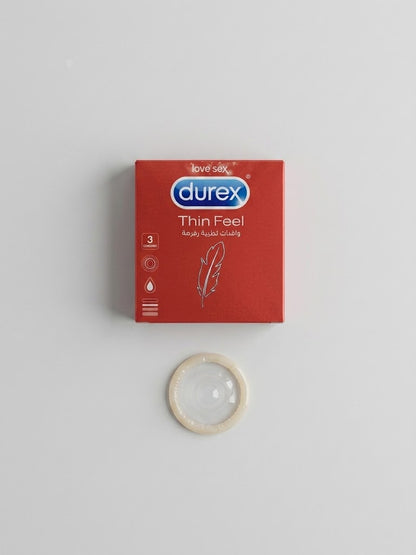 Durex Thin Feel Condoms – 3 Pack