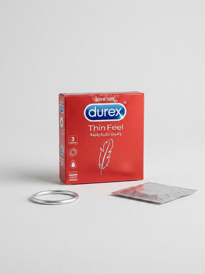 Durex Thin Feel Condoms – 3 Pack