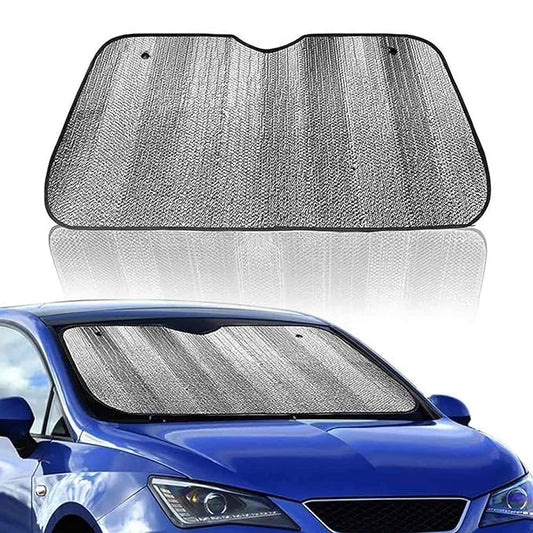 Car Sunshade Foldable Front and Rear Windshield