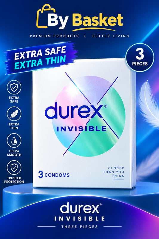 Durex Invisible Extra Thin – 3 Pcs