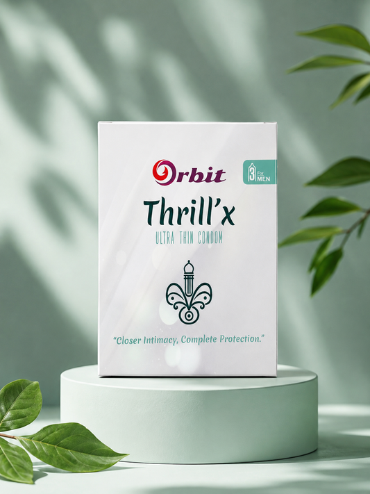 Orbit Thrill’x Ultra Thin Condoms – 3 Pack